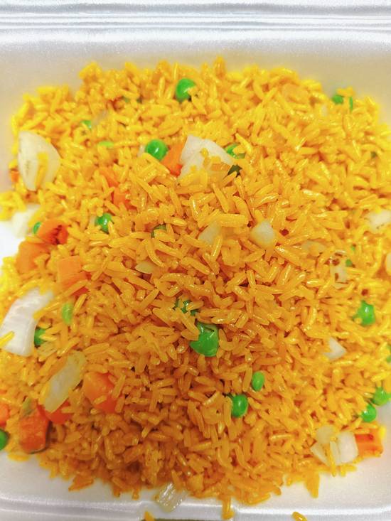 A2. regular fried rice 洋葱青红豆炒饭